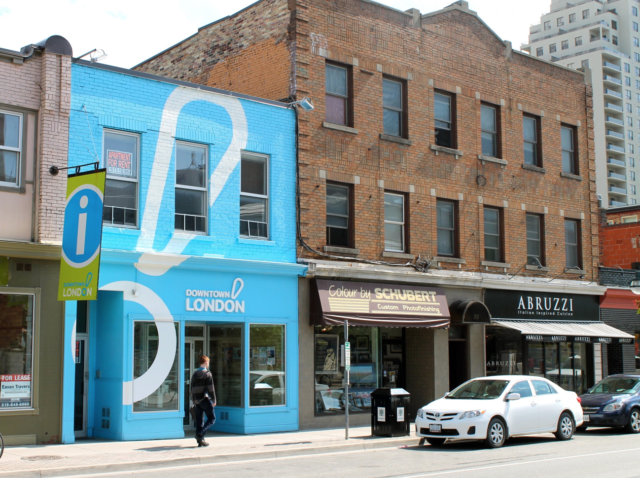 Downtown London Office Storefront