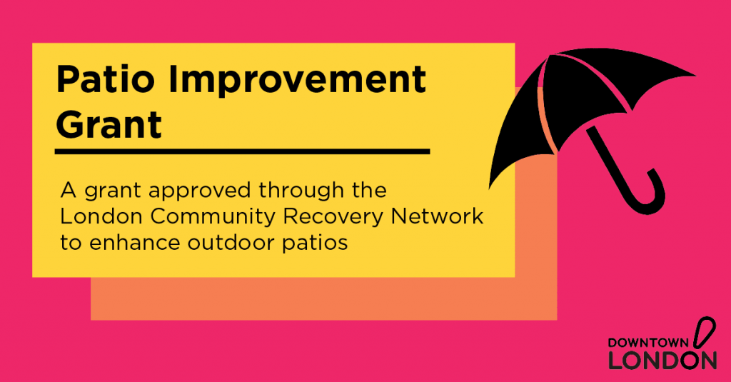 Patio Improvement Grant Advertisement