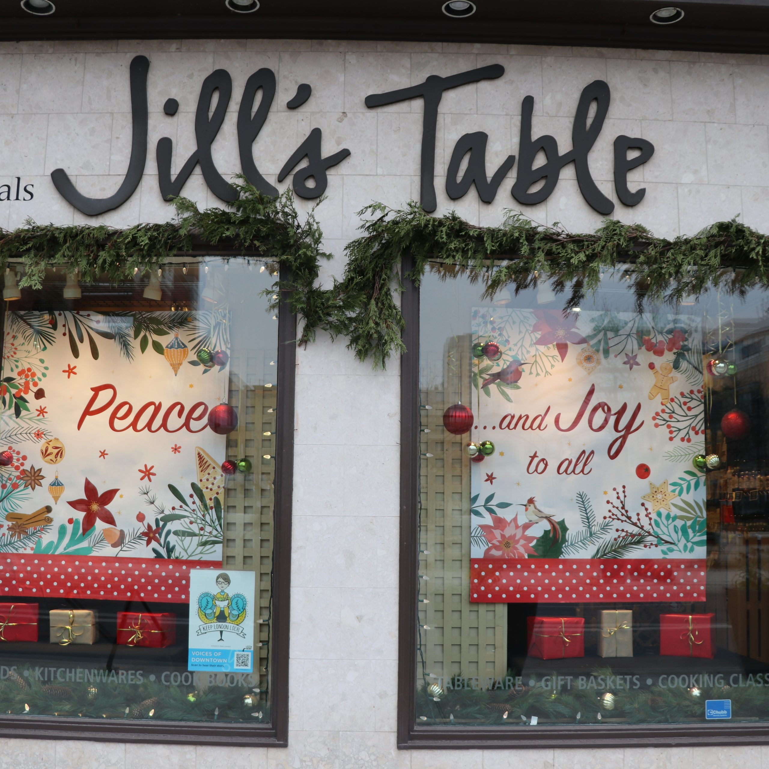 Jill's Table Downtown London